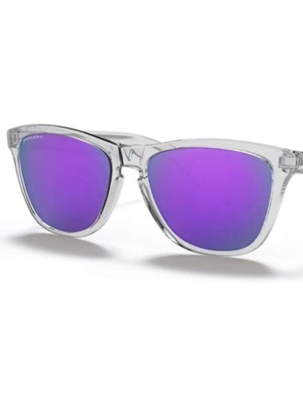 Frogskins™ Range Prizm Violet Lenses, Matte Clear Frame Sunglasses Oakley 24-305